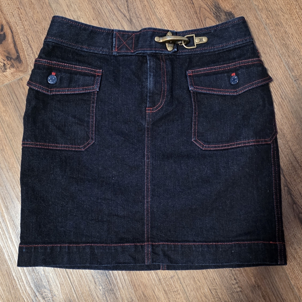 Ralph Lauren Dark Denim Mini Skirt